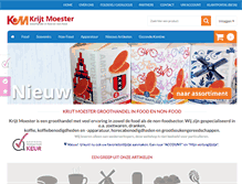 Tablet Screenshot of krijtmoester.nl